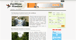 Desktop Screenshot of caribbeanwanderer.com